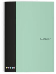 PASTELINi Füzet vonalas PASTELINI 444 A/4 40 lapos extra kapcsos zöld (6-90225) - papir-bolt
