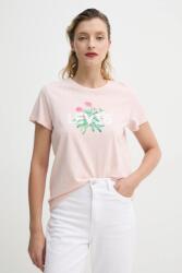 Levi's pamut póló THE PERFECT TEE női, rózsaszín, 17369 - rózsaszín XXS