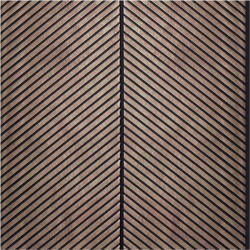 Art Galéria LuxWood Bronze - dekor fali panel, bronz színben