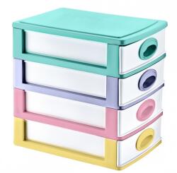 Irak Plastik Fiókos tároló 4r