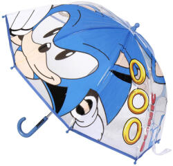 Sonic a sündisznó Ring gyerek átlátszó esernyő Ø71 cm (CEP2400000724) - decorit