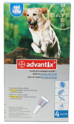 Advantix Spot On Rácsepegtető Oldat - (4 x 4ml)
