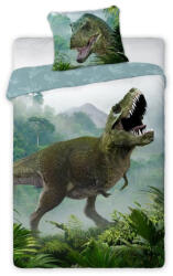 Dinoszaurusz T-Rex Forest ágyneműhuzat 140×200cm, 70×90 cm (FRA598069) - decorit
