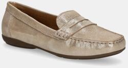 Geox bőr mokaszin D ANNYTAH MOC - arany Női 37