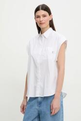 PS Paul Smith pamut ing női, galléros, fehér, relaxed, W2R. 341B. P21598 - fehér 34