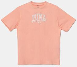 PUMA gyerek pamut póló CLASS Tee II G narancssárga, 685828 - narancssárga 176