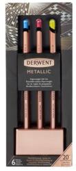 Derwent Set 6 creioane colorate metalice Derwent - pictorshop - 201,01 RON