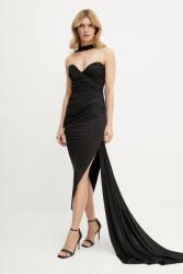 GUESS ruha ALVA fekete, midi, testhezálló, 5GGK38 6259A - fekete 40