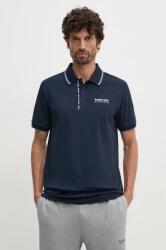 Red Bull Racing x Pepe Jeans poló sötétkék, férfi, nyomott mintás, RM540001 - sötétkék S