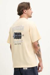 Dickies pamut póló sárga, férfi, nyomott mintás, DK0A4Z8TK531 - sárga XL
