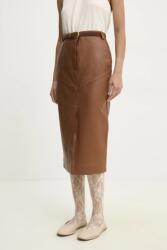 Answear. LAB szoknya barna, midi, ceruza fazonú - barna S - answear - 70 990 Ft