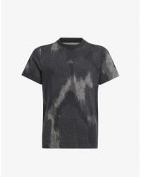 Adidas Spotswear Future Icons All Over Print Tee Black - magazinko