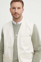 Pepe Jeans farmer ujjatlan ELM UTILTY GILET bézs, férfi, átmeneti, PM402999 - bézs L