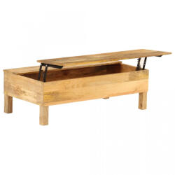 vidaXL Măsuță de cafea, 110 x 55 x 35 cm, lemn masiv de mango (246320) - izocor Masa de cafea