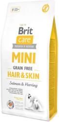 Brit Care MINI - HAIR & SKIN LAZAC & HERING Hipoallergén, Gabonamentes 2 kg (20172)