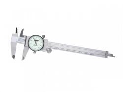 INSIZE Subler mecanic cu cadran INSIZE 150mm, gradatie 0, 01mm, falci 40mm, rola avans (1311-150A)