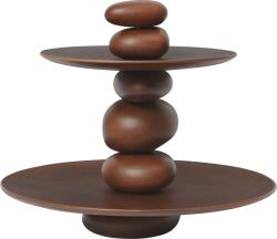 Ferm Living Platou etajeră cu două niveluri Pebble (1104271008) Tava