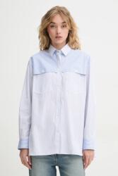 PS Paul Smith pamut ing női, galléros, relaxed, W2R. 363B. P31099 - kék 36