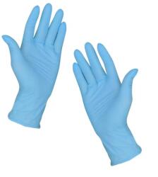 GMT Gumikesztyű nitril púdermentes L 100 db/doboz GMT Super Gloves kék (24188) - irodasziget