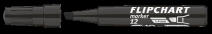 ICO Flipchart marker vízbázisú 1-4mm, vágott Artip 12 fekete (9580002007) (9580002007)