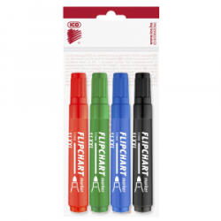 ICO Flipchart marker vízbázisú 3mm, kerek Artip11XXL, 4 különböző szín (9580069004) (9580069004)