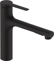 Hansgrohe Zesis M33 konyhai csaptelep álló fekete 74804670