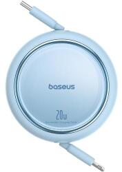 Baseus Free2Pull bővíthető USB C - iPad Lightning gyorstöltő kábel 1 m 20 W kék