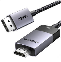 UGREEN DisplayPort to HDMI cable Ugreen DP115, 8k 60 Hz, 1m (black)