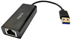 Approx kábel átalakító - usb2.0 to rj45 (10/100) fekete