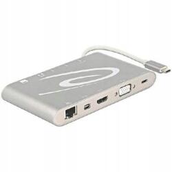 Delock Usb Type-C 3.1 dokkoló állomás 4K - dokkolóállomás - Vga, Hdmi, min (NULL)