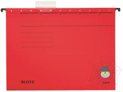 Leitz Függőmappa LEITZ Alpha Standard A/4 karton piros 25 db/doboz