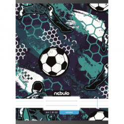 Nebulo Füzet, A4, vonalas, 81-32, Xtreme minták, 12 db/csomag (VO-XM-A4)