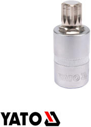 TOYA YT-04345 SPLINE dugókulcs bit CrV/S2, 1/2" - M14 (L=55mm) (YT-04345)