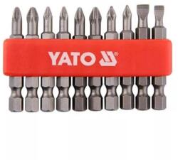 TOYA YT-0483 Bithegy készlet 10 részes 50 mm (5-6 mm-PH1-PH2-PZ1-PZ2)
