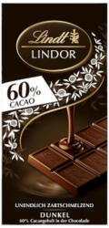 Lindt lindor cacao 60% étcsokoládé lntl1004 100g