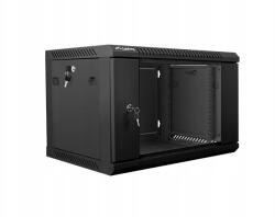 Lanberg Egyrészes, cipzárral zárható szekrény Lanberg WF01-6406-10B (6U; 368mm (WF01-6406-10B)