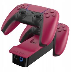 Venom Töltő Dokkoló állomás 2x PS5 konzol pad Playstation Dualsense (ładowarka do padów ps5 led dual)