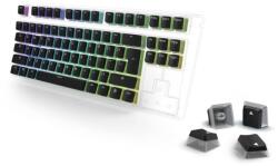 Hama 243774 uRage Doubleshot PBT Keykap szett Black UK/US, Billentyűzet (217894)