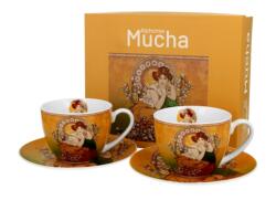 Duo Gift Porcelán csésze szett 270ml Mucha: Topáz