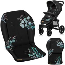 Lionelo SEATLINER Saltea universala pentru carucior, material hidrofug pe ambele parti, compatibil cu majoritatea carucioarelor, insertie moale pentru carucior (LO-SEATLINER GOLDEN MOMENTS GREY)