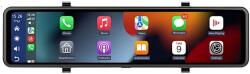 LUDORA autós navigációs rendszer, visszapillantó tükör, CarPlay és Android Auto, 4K, 11, 26 hüvelykes képernyő, 3 kamerával, érintőképernyő, G-érzékelő, éjszakai látás, mozgásérzékelés, vezeté (LB-054