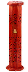 Ancient Wisdom Füstölő égető Torony-mangó Fából-buddha Berakással (pkif168m)