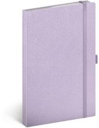 Realsystem Vivella 13 × 21 cm lila vonalas notesz (A-33208) (A-33208)