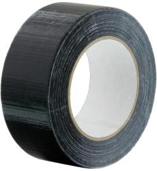FORTIS - Banda adeziva din panza AC10, 50m x 50mm, neagra (5060288740994) - bricolaj-mag