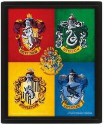 Pyramid Posters Harry Potter: Colorful Crest - 3D obraz (367348)