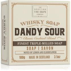 Scottish Fine Soaps Whisky Soap Dandy Soap tisztító kemény szappan testre és arcra 100 g