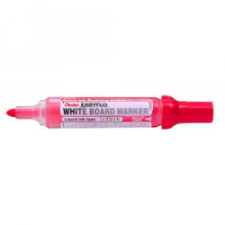 Pentel Táblamarker 2mm, kerek, utántölthető Easyflo piros (MW50M-BO)