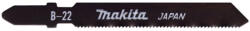 Makita szúrófűrészlap B22 acél 52mm, Z24 (~T118A) (5db/cs) (A-85737)