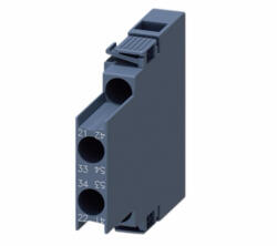 Siemens 3RH2911-1DA11 segédérintkező, oldalra, 1NO+1NC, S00-hoz, csavaros (3RH29111DA11)