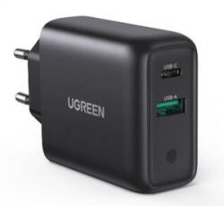 UGREEN CD170 PD USB QC3.0, USB-C, 36W, adapter, fekete (10217)